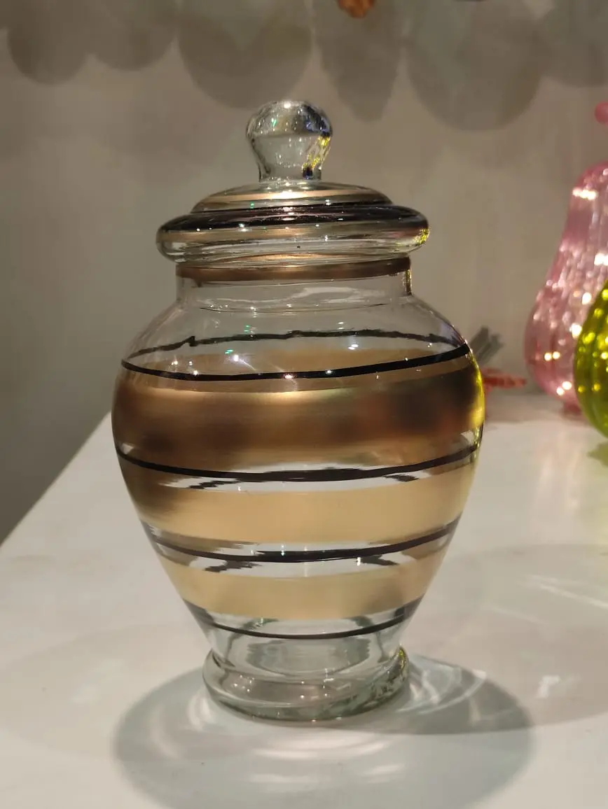 Glass Candy Jar